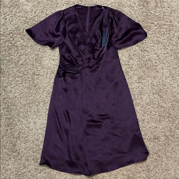 Elie Tahari Silvana Twist Front Dress - Picture 3 of 4